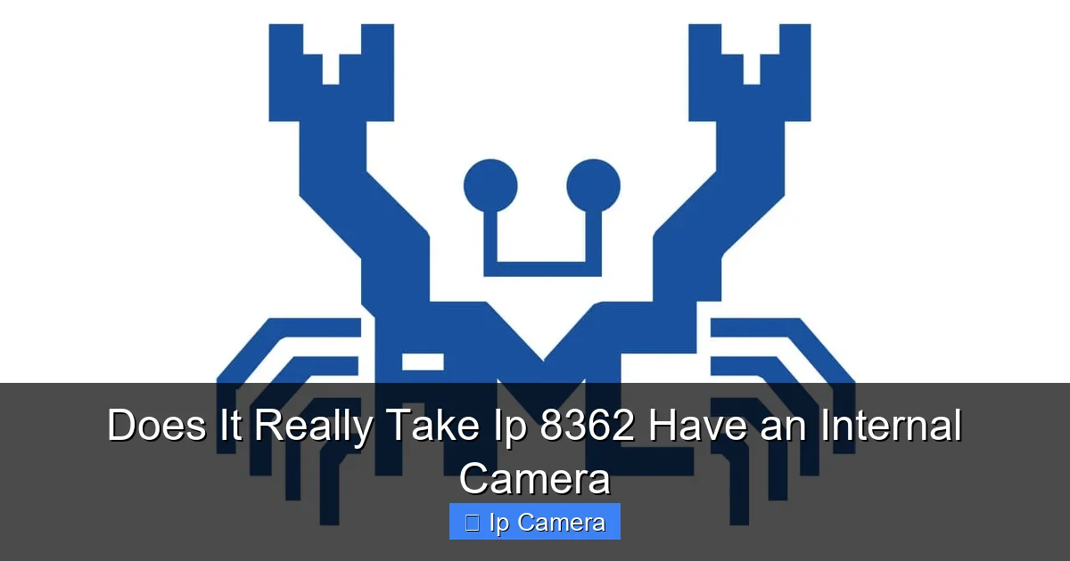 Does It Really Take Ip 8362 Have an Internal Camera