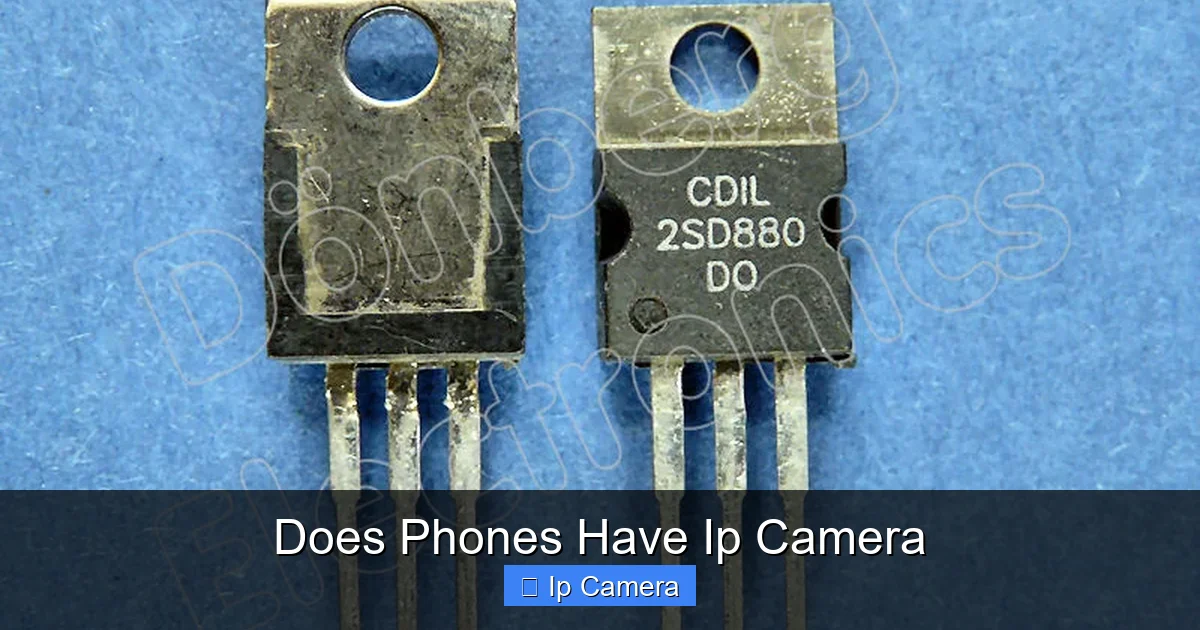 Does Phones Have Ip Camera