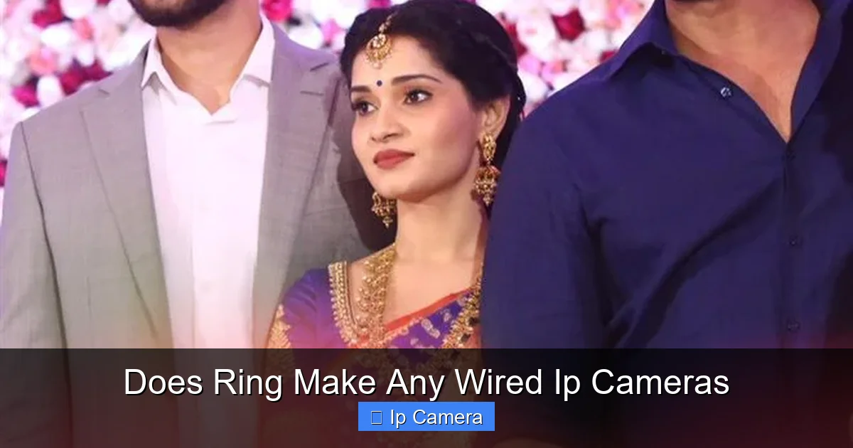 Does Ring Make Any Wired Ip Cameras