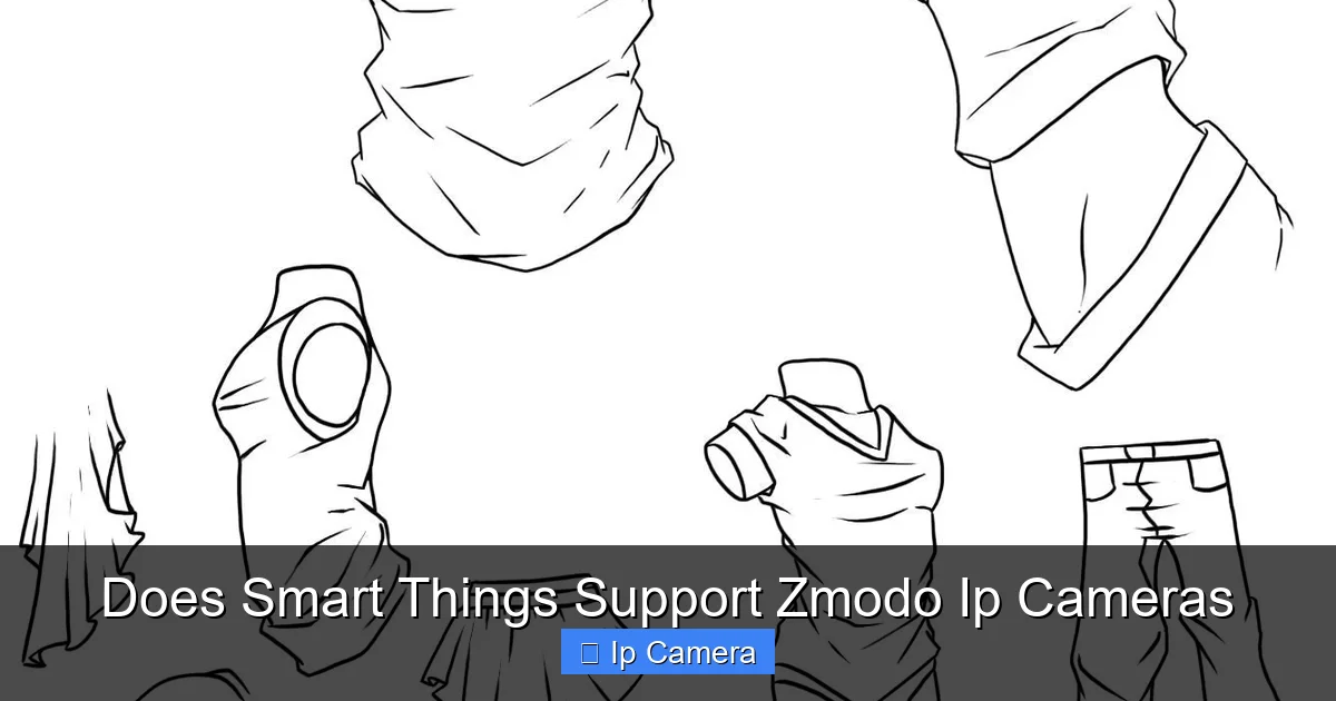 Does Smart Things Support Zmodo Ip Cameras