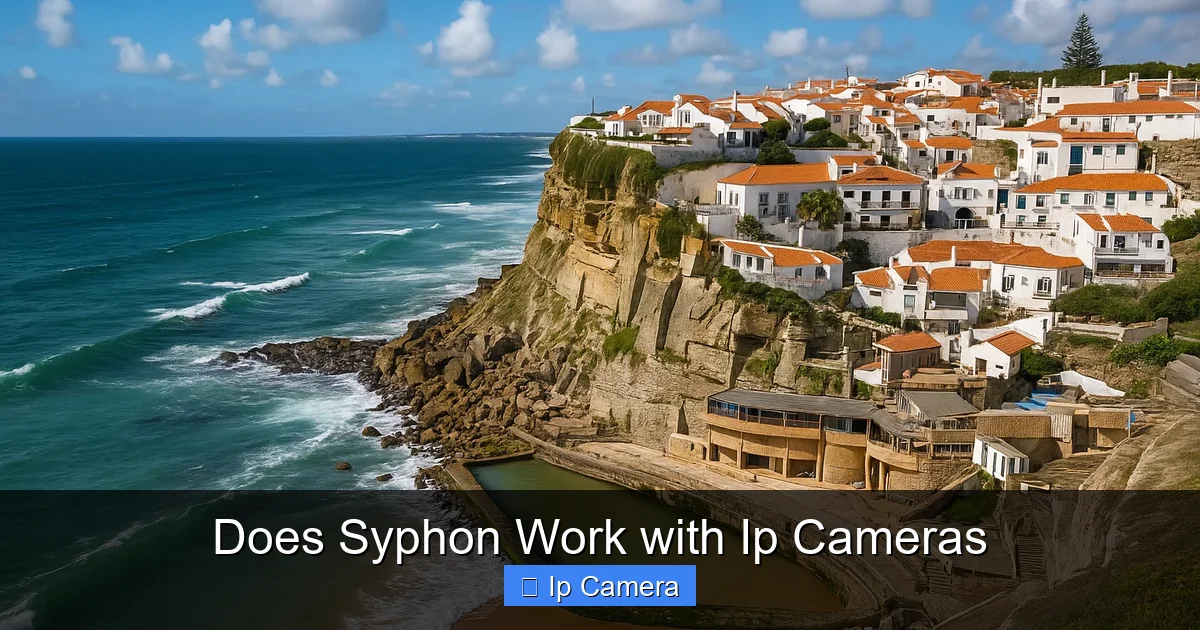 Does Syphon Work with Ip Cameras