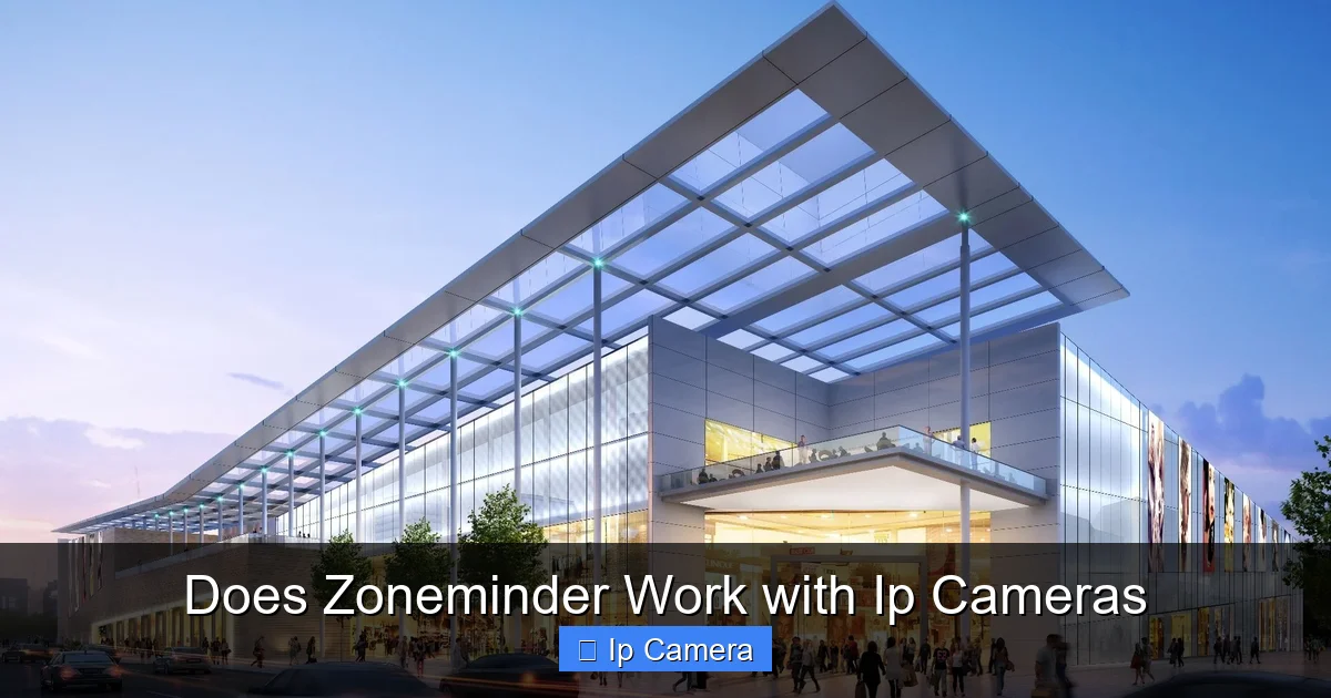 Does Zoneminder Work with Ip Cameras