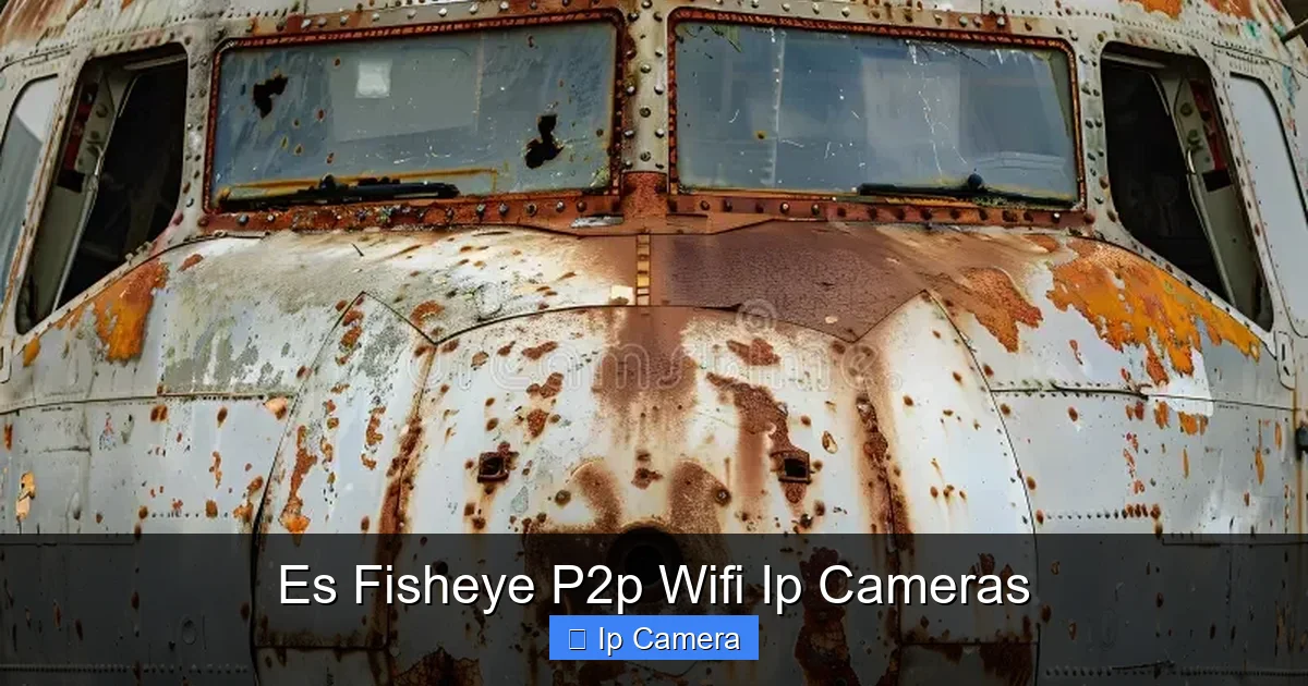 Es Fisheye P2p Wifi Ip Cameras