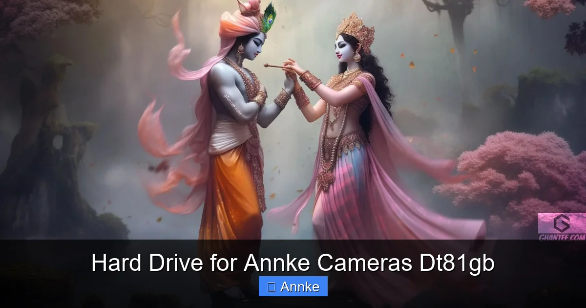 Hard Drive for Annke Cameras Dt81gb