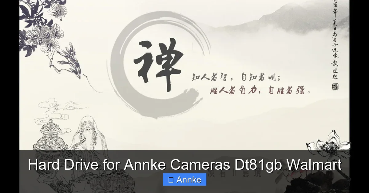 Hard Drive for Annke Cameras Dt81gb Walmart