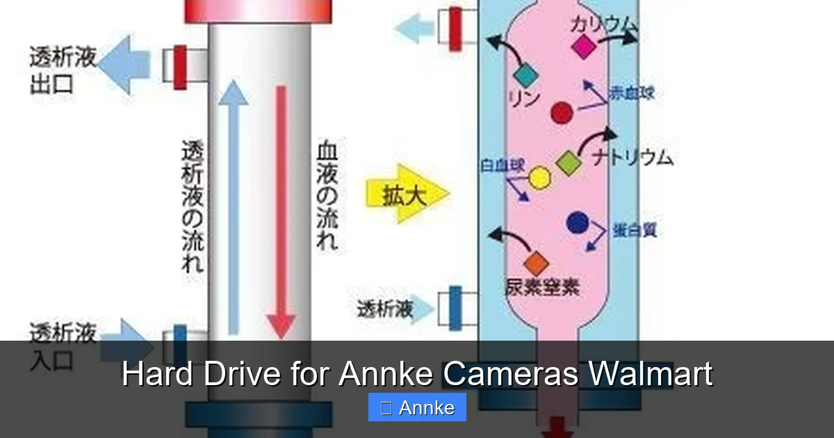 Hard Drive for Annke Cameras Walmart