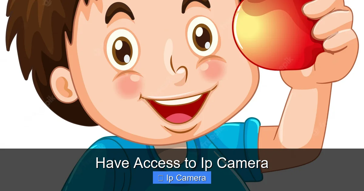 Have Access to Ip Camera