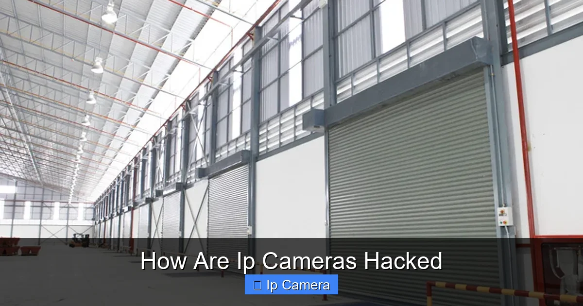 How Are Ip Cameras Hacked
