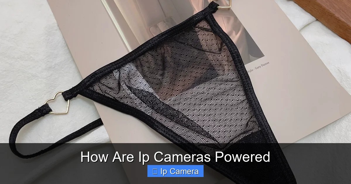 How Are Ip Cameras Powered