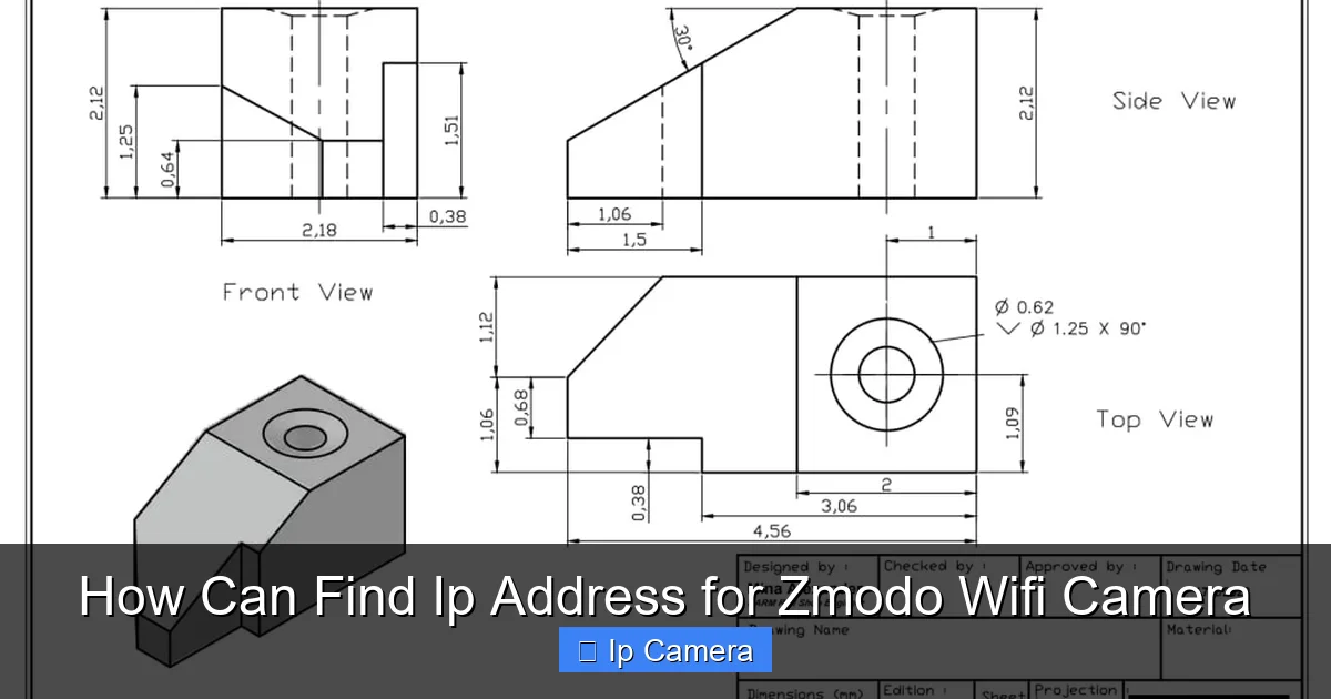 How Can Find Ip Address for Zmodo Wifi Camera