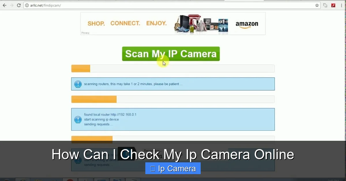 How Can I Check My Ip Camera Online