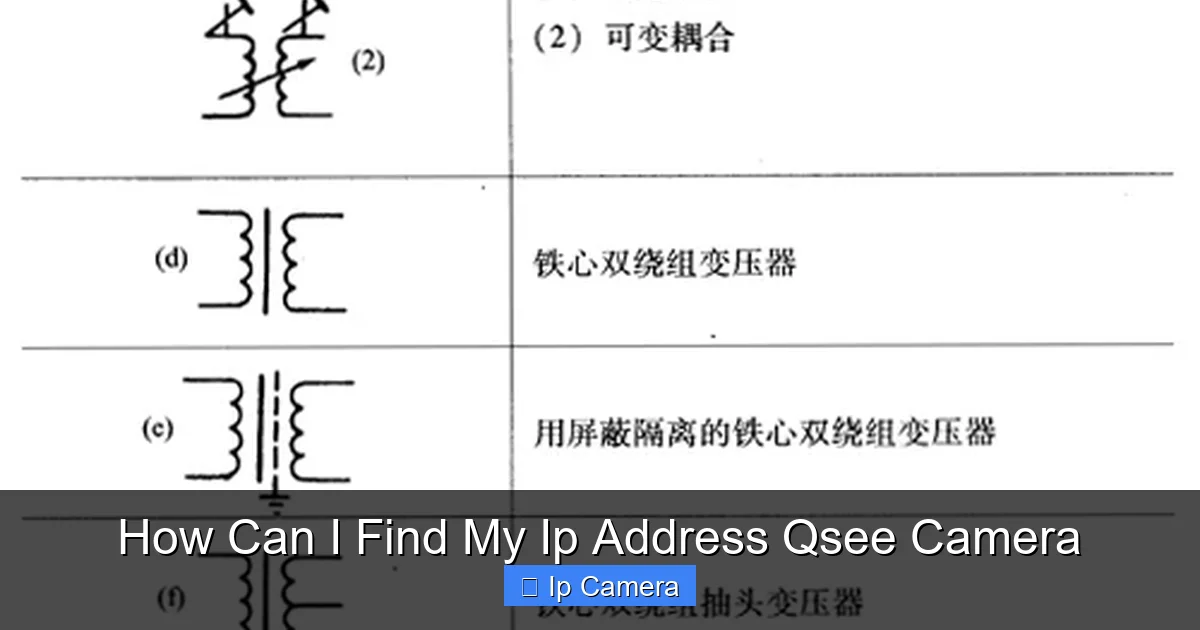 How Can I Find My Ip Address Qsee Camera
