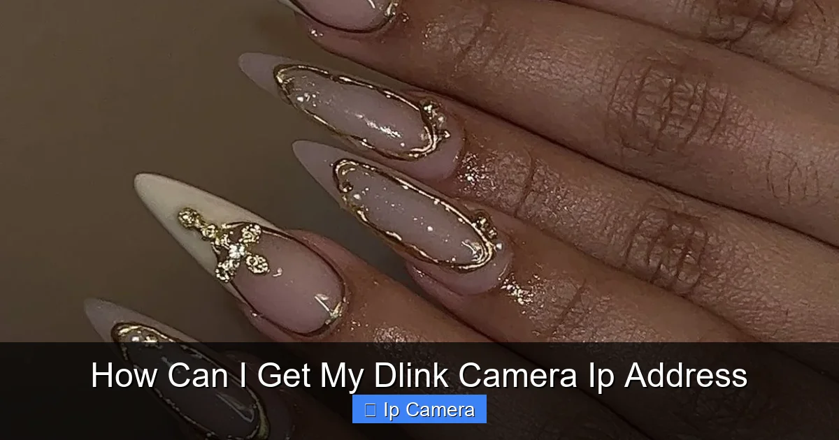 How Can I Get My Dlink Camera Ip Address