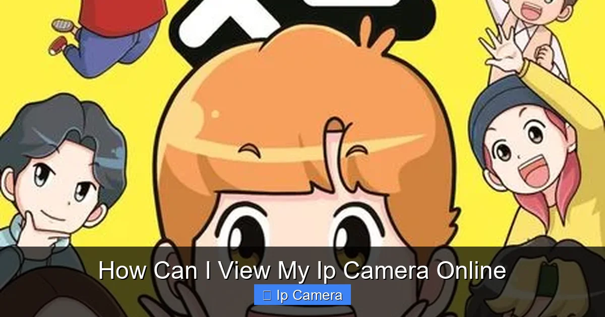 How Can I View My Ip Camera Online