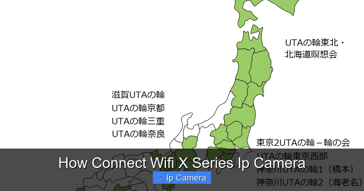 How Connect Wifi X Series Ip Camera