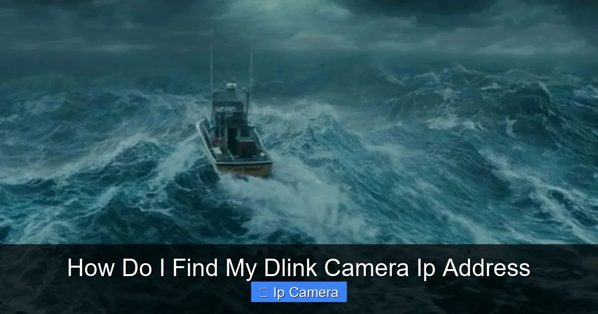 How Do I Find My Dlink Camera Ip Address