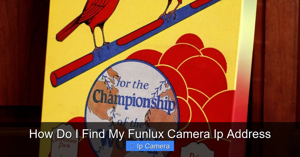 How Do I Find My Funlux Camera Ip Address