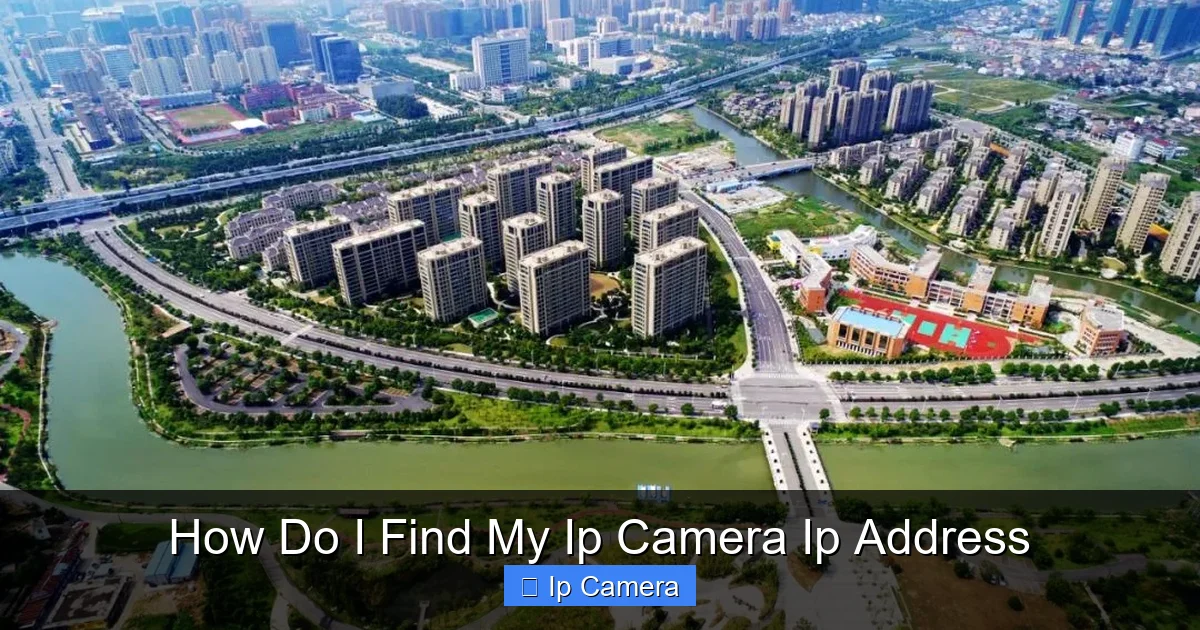 How Do I Find My Ip Camera Ip Address