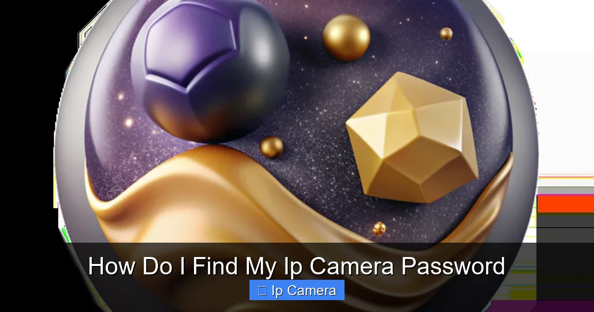 How Do I Find My Ip Camera Password