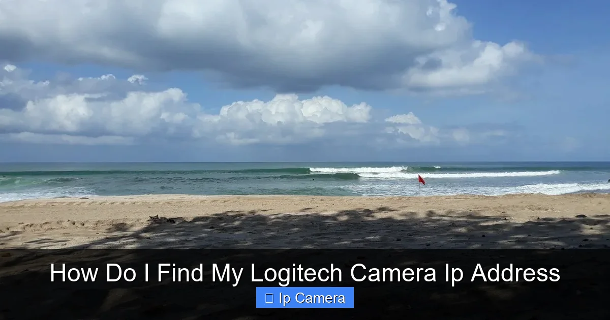 How Do I Find My Logitech Camera Ip Address