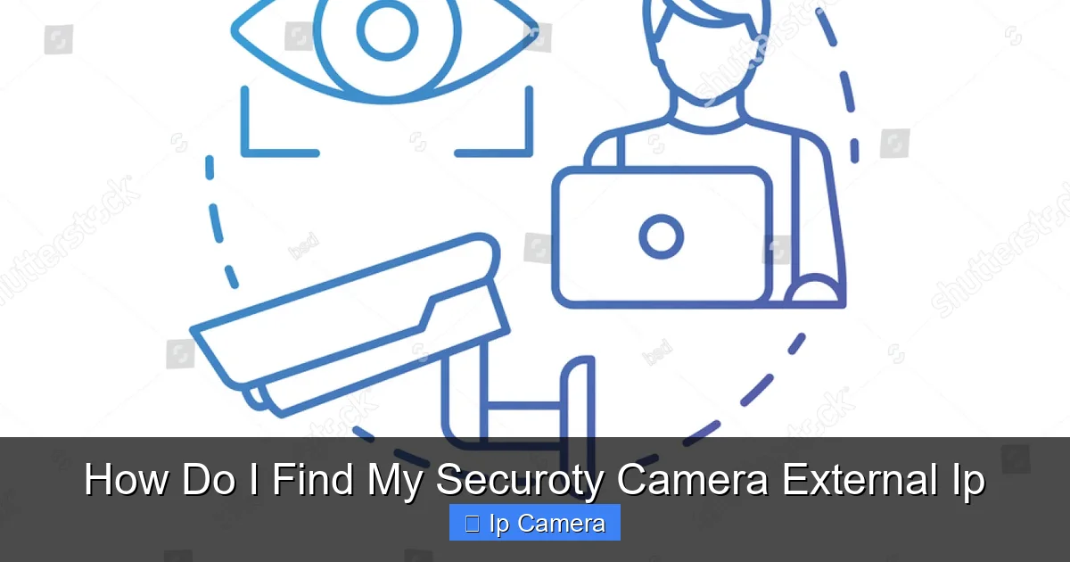 How Do I Find My Securoty Camera External Ip