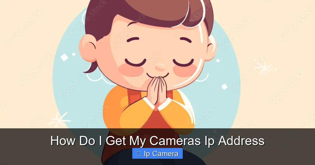 How Do I Get My Cameras Ip Address