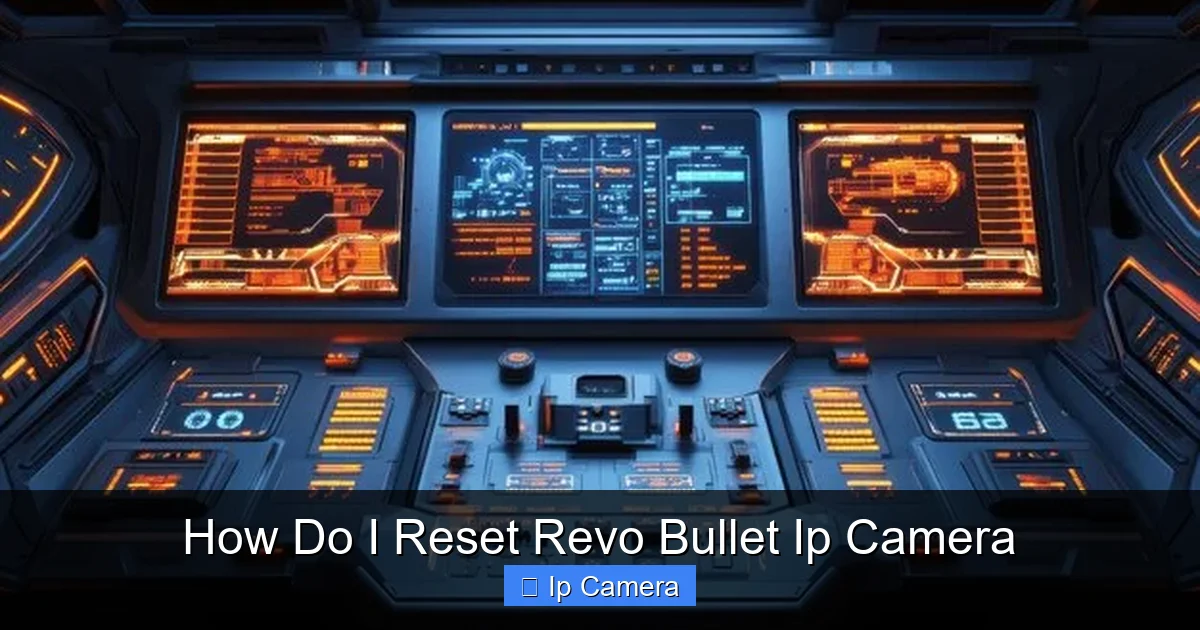 How Do I Reset Revo Bullet Ip Camera