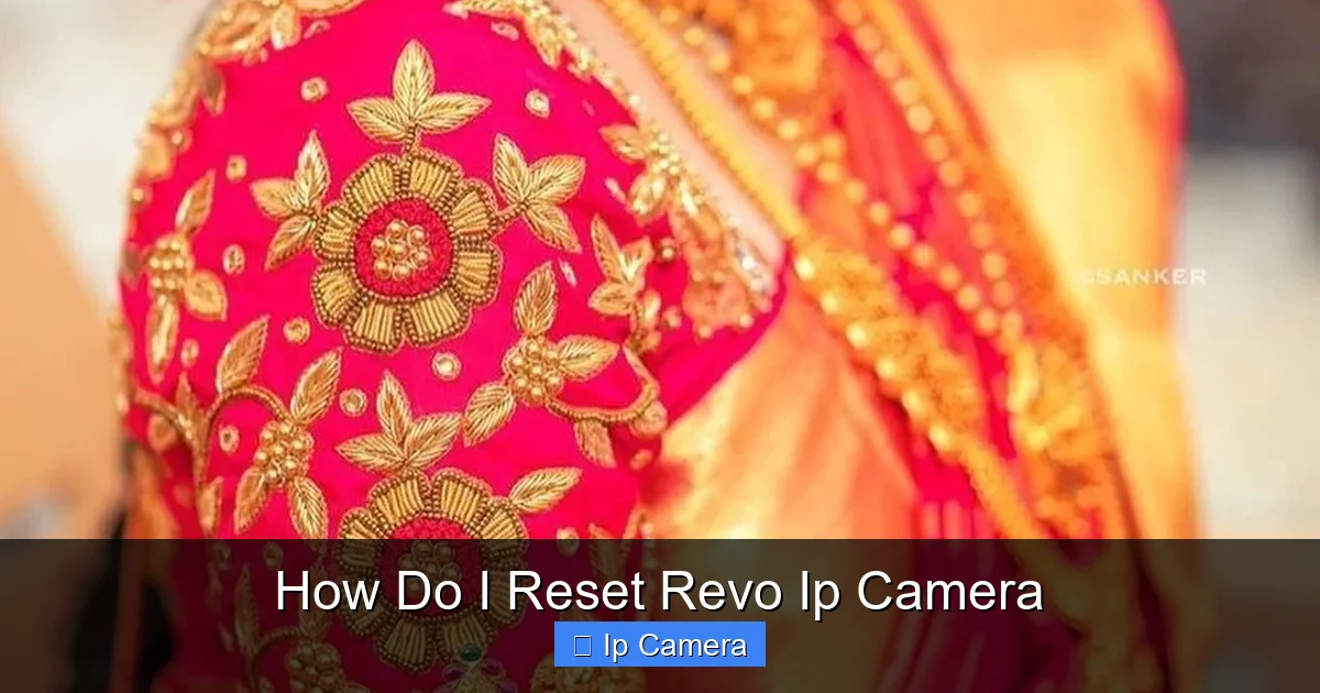 How Do I Reset Revo Ip Camera