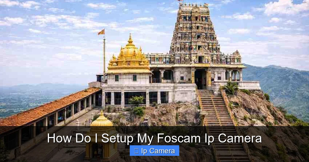 How Do I Setup My Foscam Ip Camera