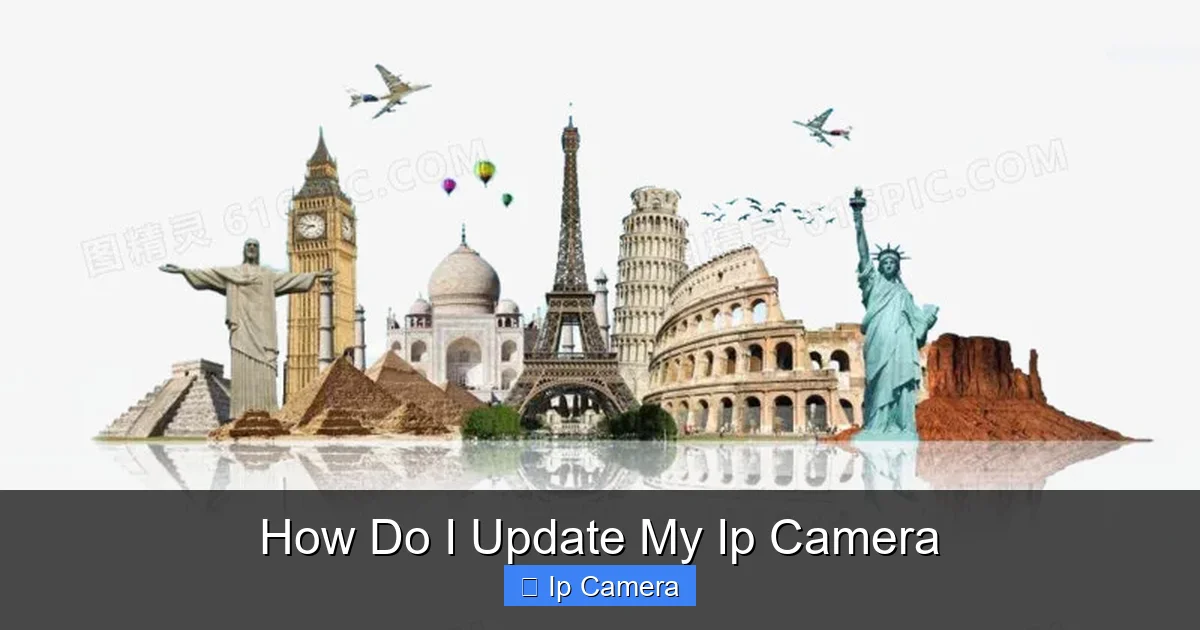 How Do I Update My Ip Camera