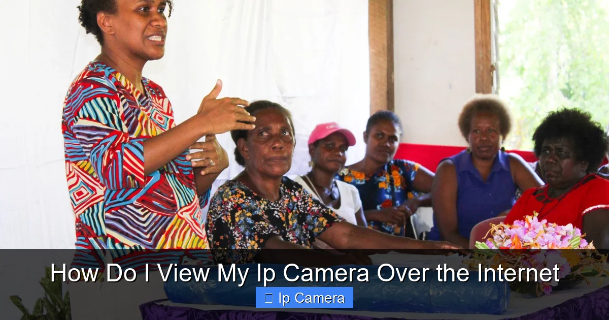 How Do I View My Ip Camera Over the Internet