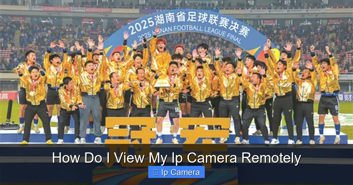 How Do I View My Ip Camera Remotely