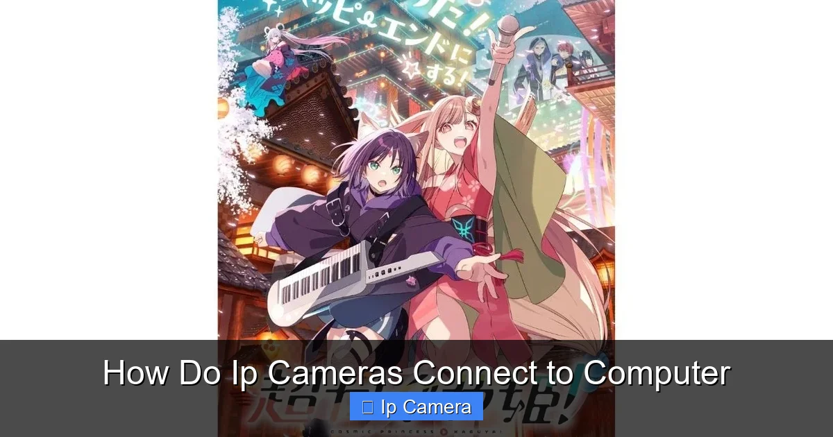 How Do Ip Cameras Connect to Computer