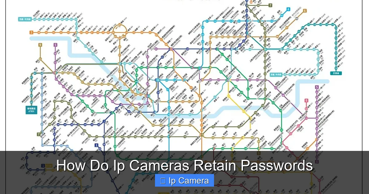 How Do Ip Cameras Retain Passwords