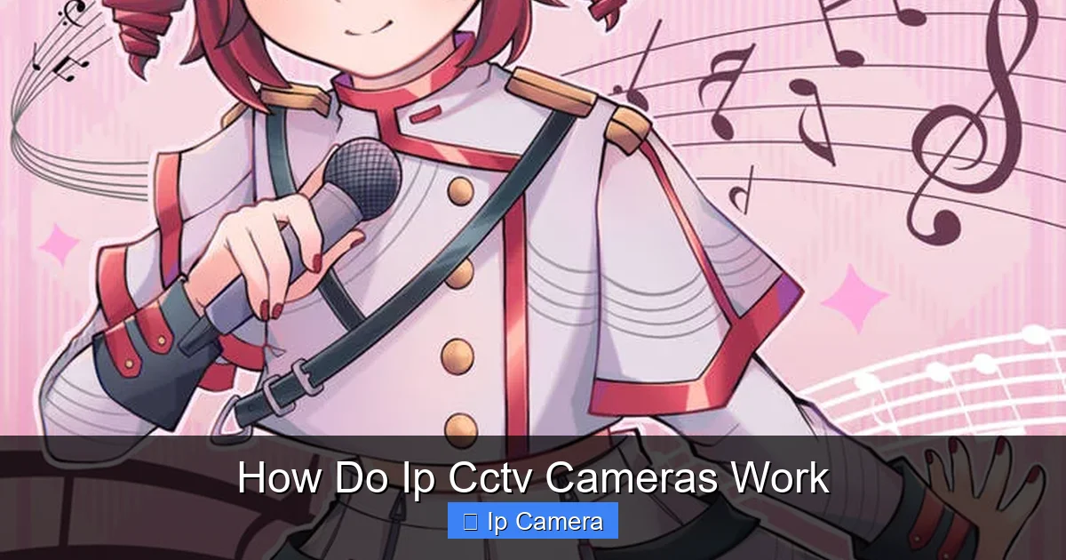 How Do Ip Cctv Cameras Work
