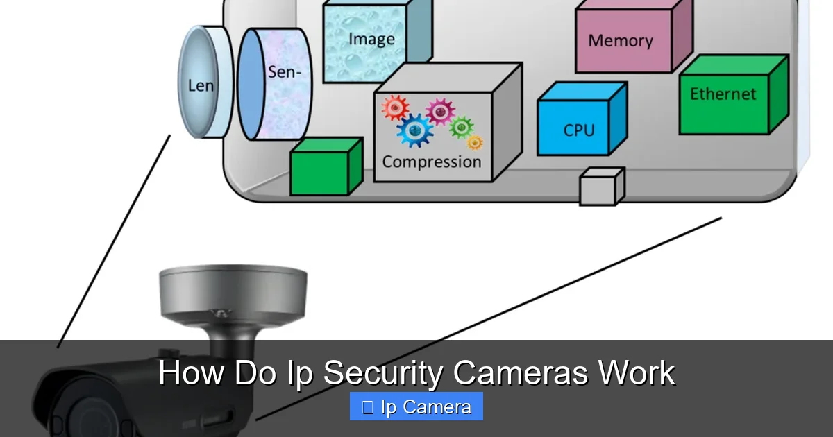 How Do Ip Security Cameras Work
