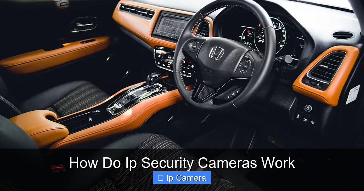 How Do Ip Security Cameras Work