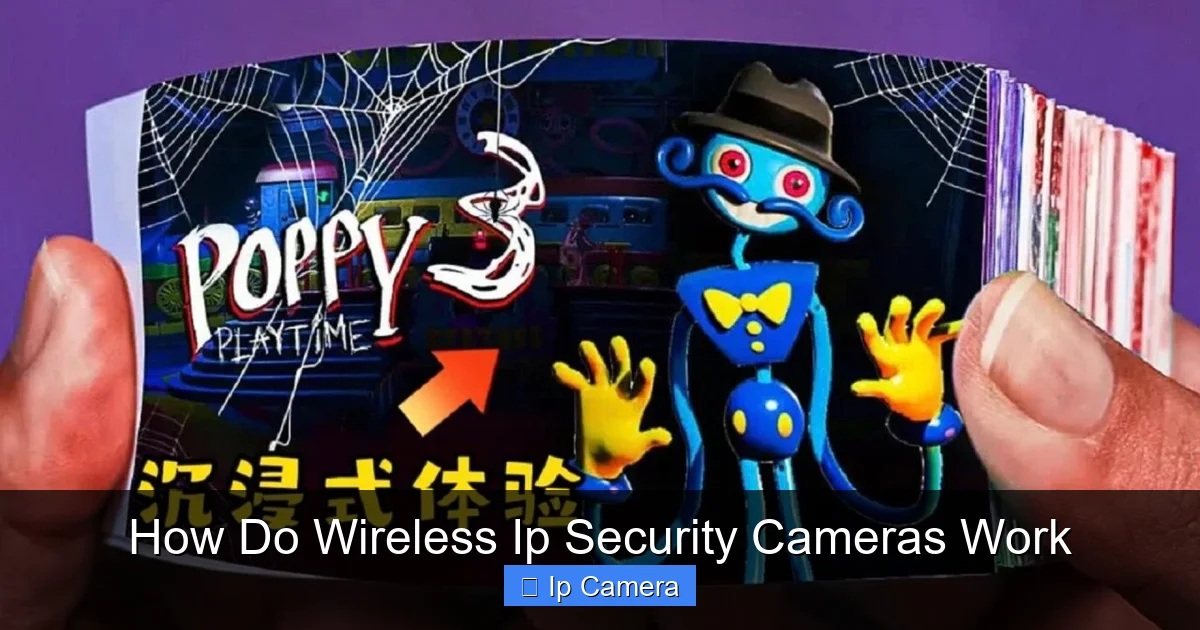 How Do Wireless Ip Security Cameras Work