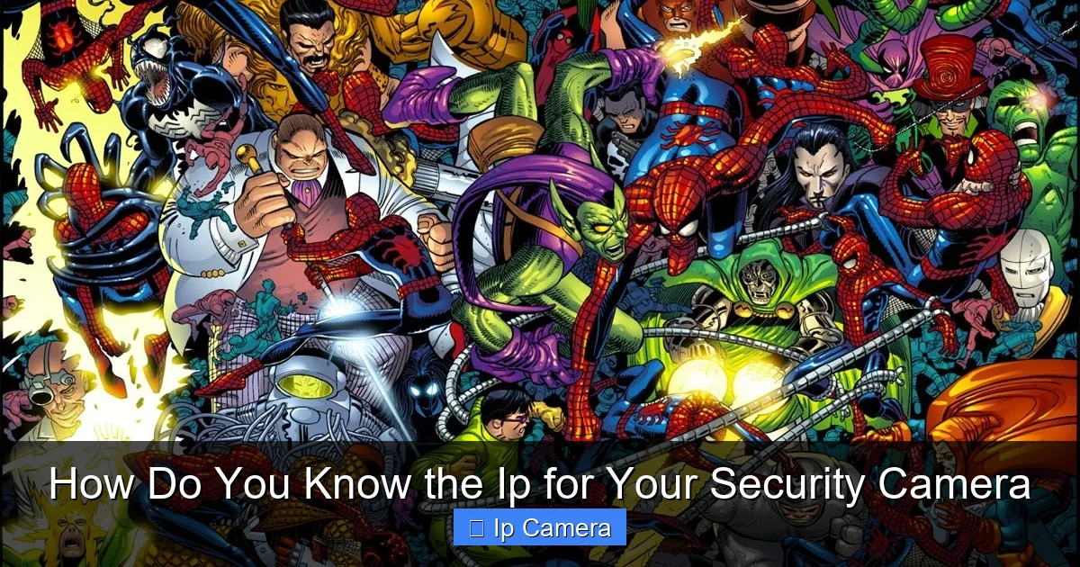 How Do You Know the Ip for Your Security Camera