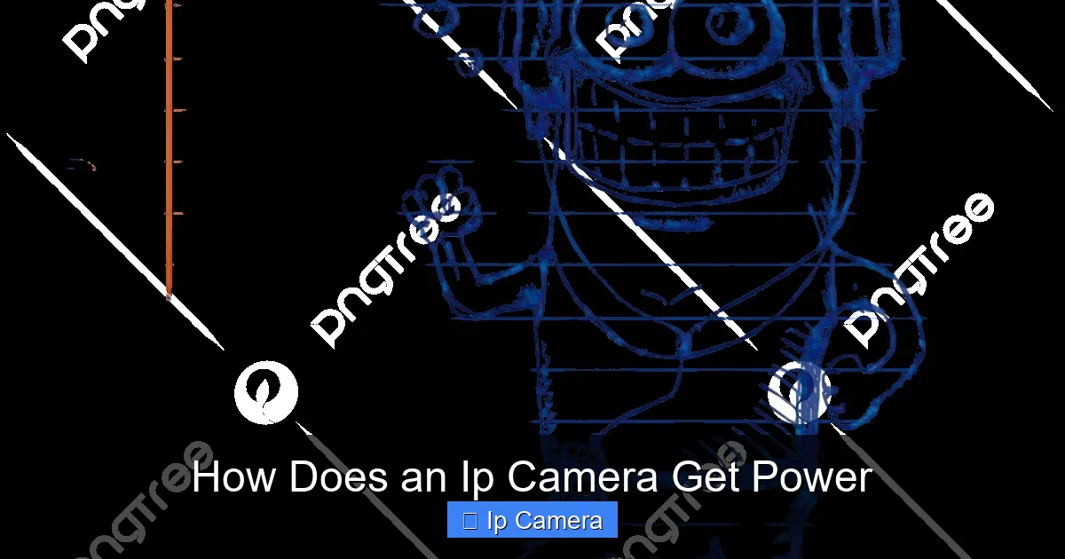 How Does an Ip Camera Get Power