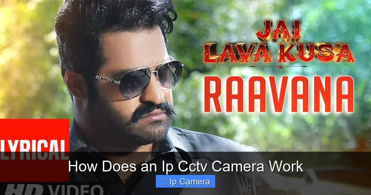 How Does an Ip Cctv Camera Work