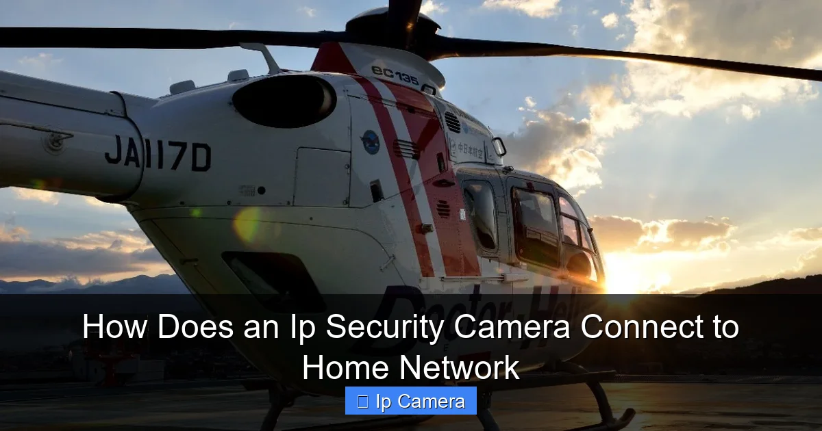 How Does an Ip Security Camera Connect to Home Network