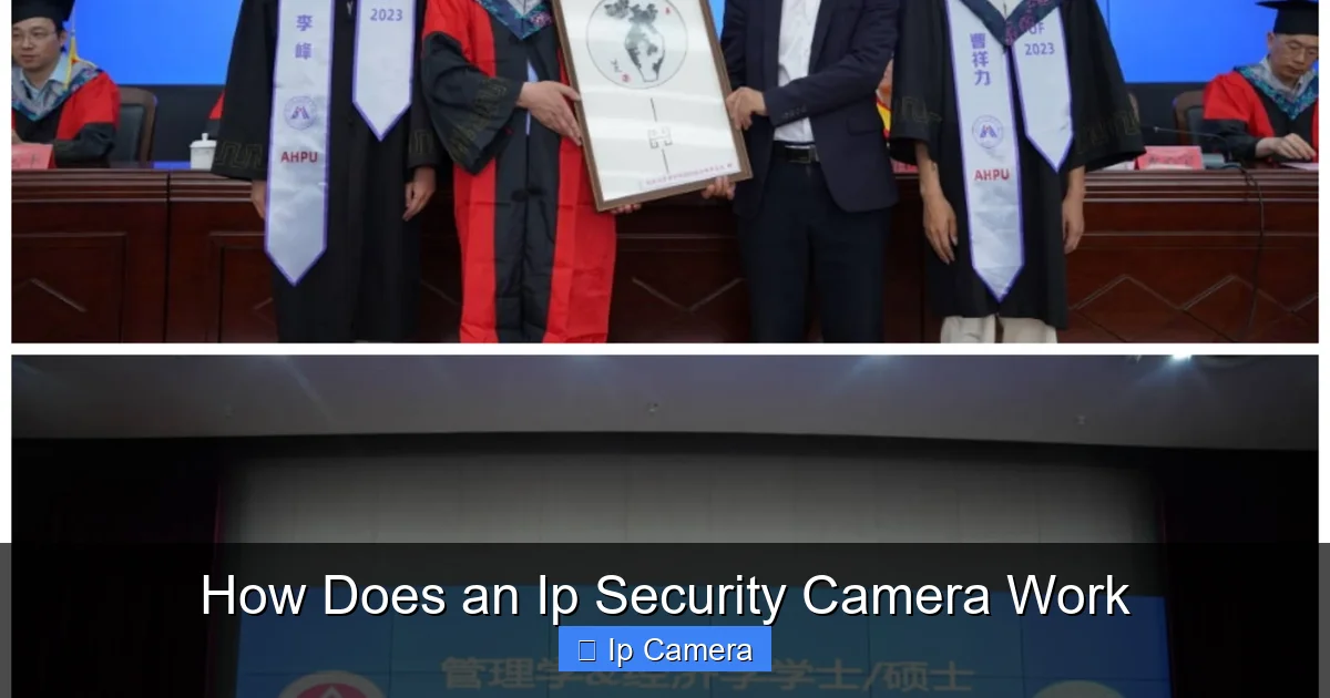 How Does an Ip Security Camera Work
