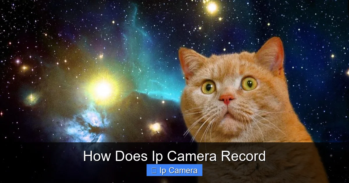 How Does Ip Camera Record
