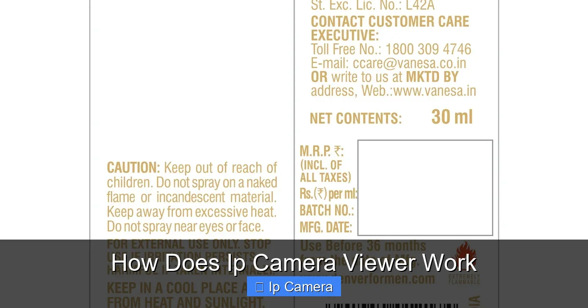 How Does Ip Camera Viewer Work
