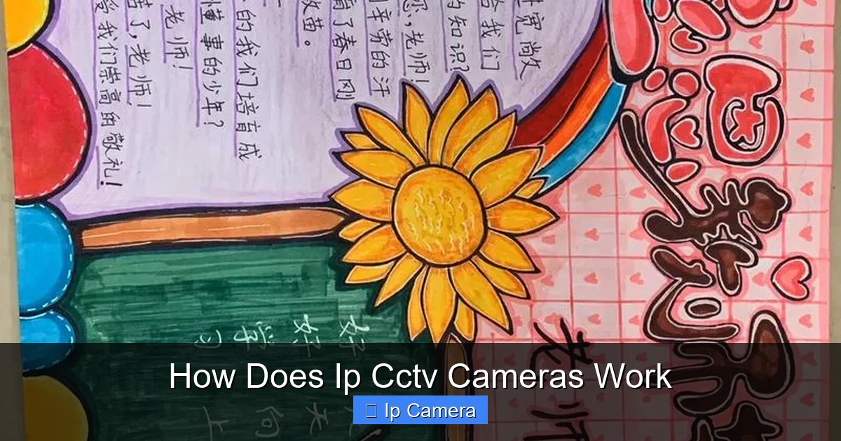 How Does Ip Cctv Cameras Work
