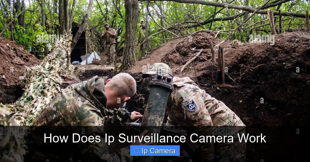 How Does Ip Surveillance Camera Work
