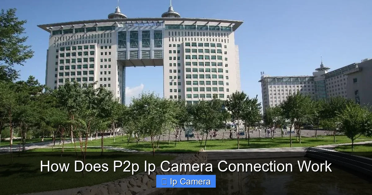 How Does P2p Ip Camera Connection Work