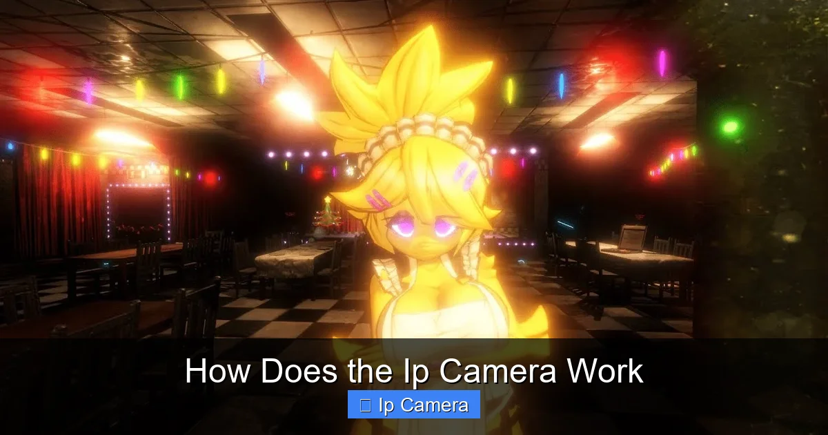 How Does the Ip Camera Work