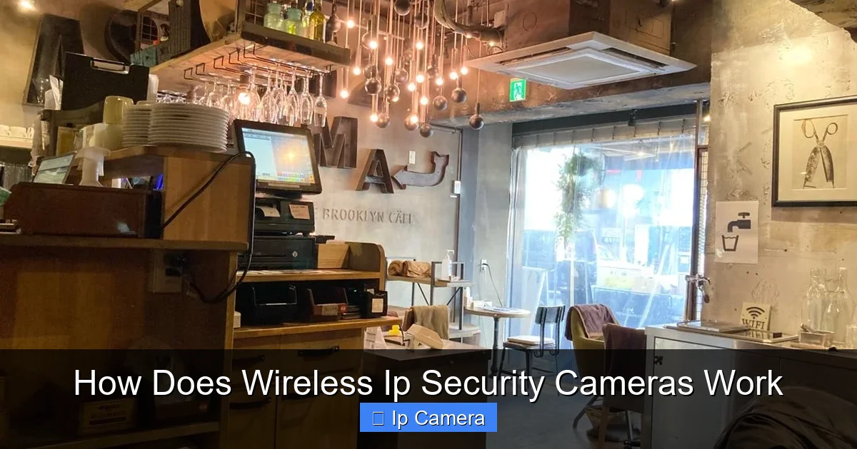 How Does Wireless Ip Security Cameras Work